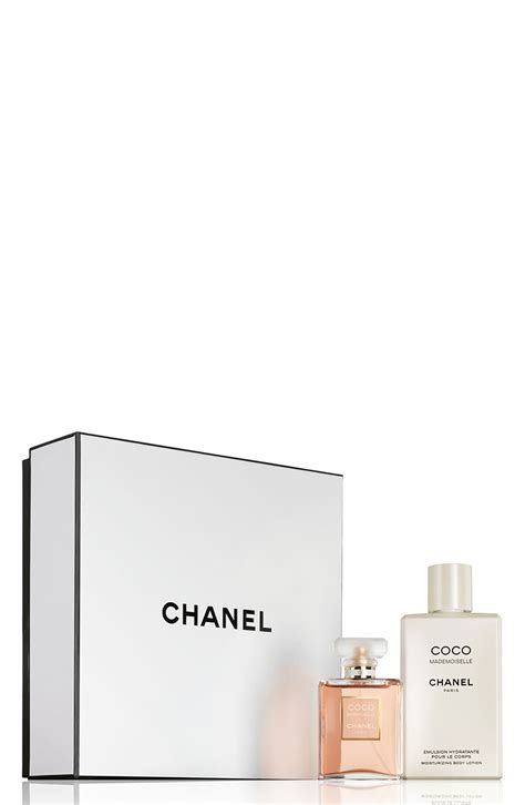 chanel coco perfume gift set|chanel mademoiselle gift set boots.